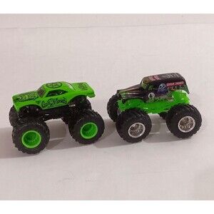Hot Wheels Lot Of 2 Grave Digger & Gas Monke Garage VTG